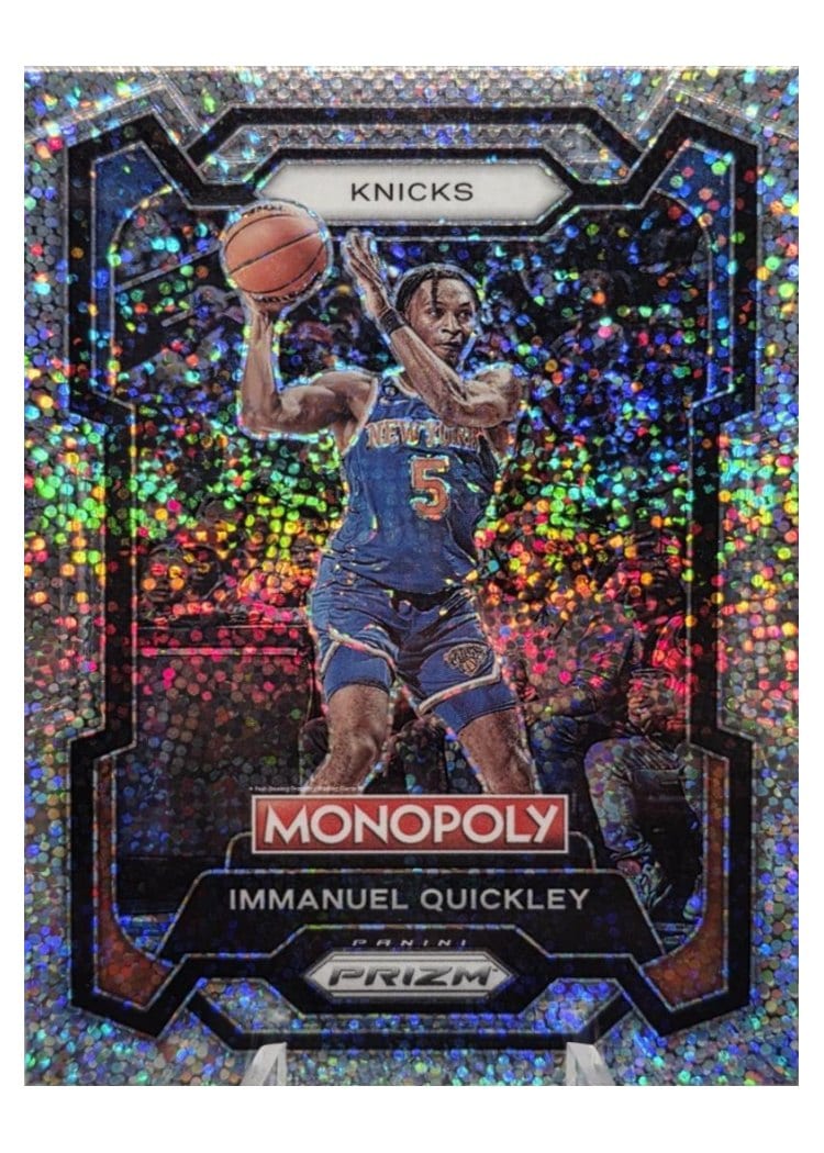 2023-24 Panini Prizm Monopoly Base Set Immanuel Quickley #60 card
