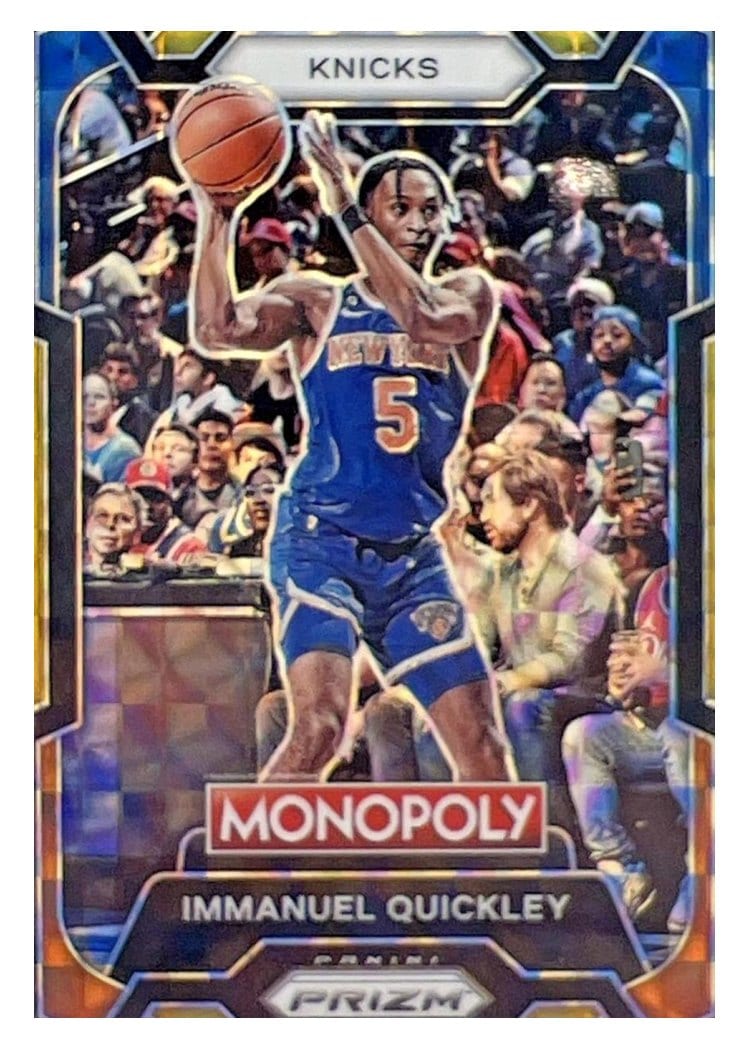 2023-24 Panini Prizm Monopoly Base Set Immanuel Quickley #60 card