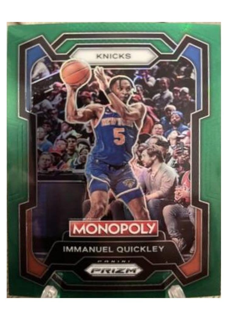 2023-24 Panini Prizm Monopoly Base Set Immanuel Quickley #60 card