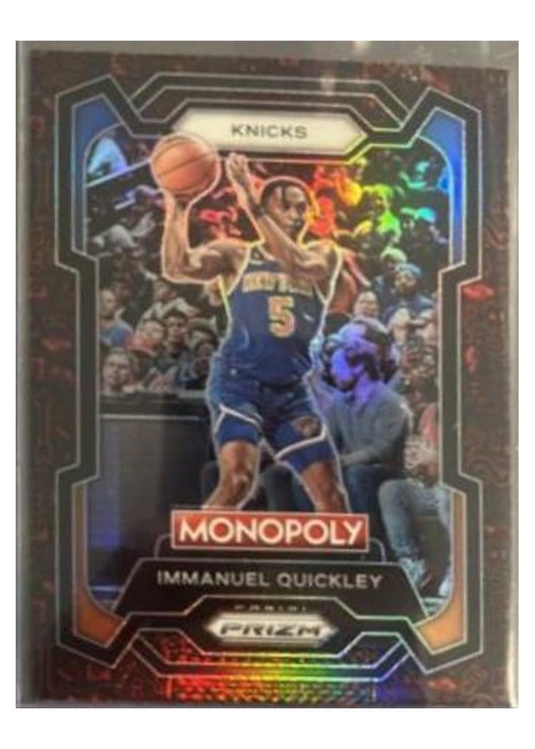2023-24 Panini Prizm Monopoly Base Set Immanuel Quickley #60 card