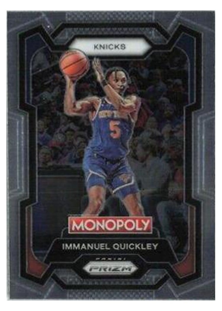 2023-24 Panini Prizm Monopoly Base Set Immanuel Quickley #60 card