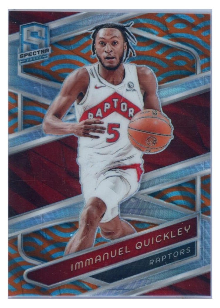 2023-24 Panini Spectra Base Set Immanuel Quickley #64 card