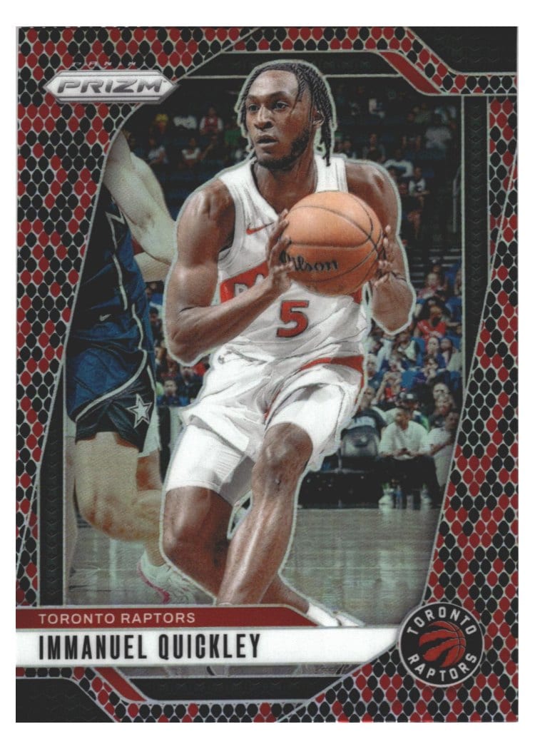 2024-25 Panini Prizm Base Set Immanuel Quickley #78 card