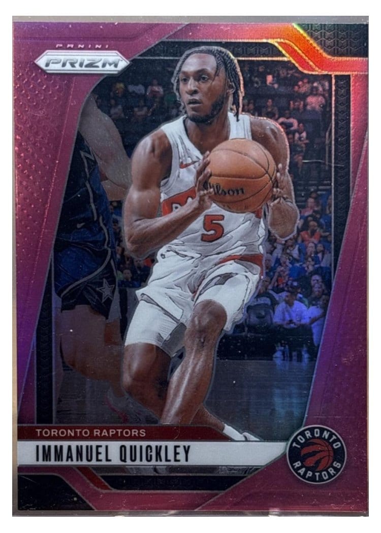 2024-25 Panini Prizm Base Set Immanuel Quickley #78 card