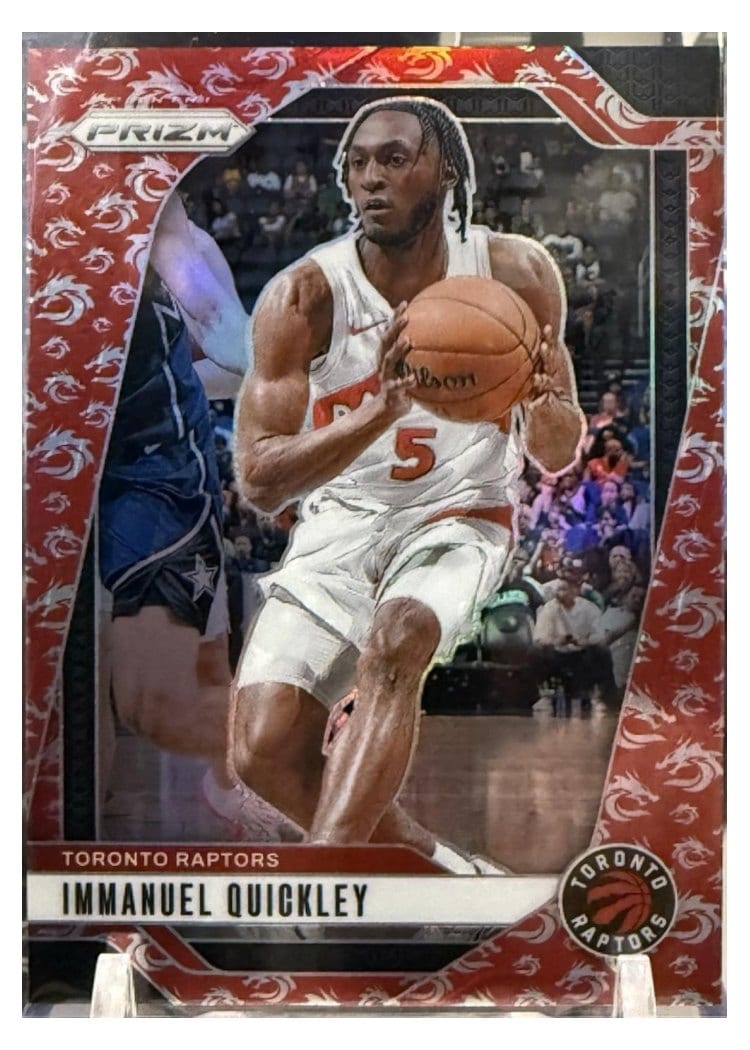 2024-25 Panini Prizm Base Set Immanuel Quickley #78 card