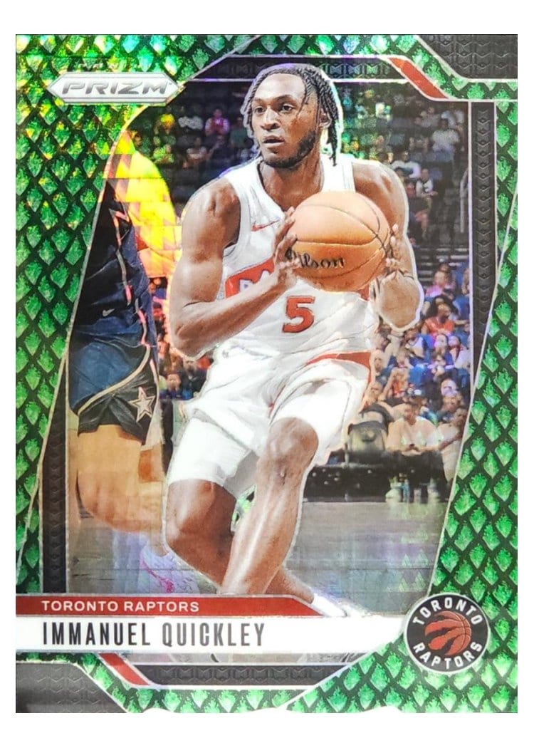2024-25 Panini Prizm Base Set Immanuel Quickley #78 card