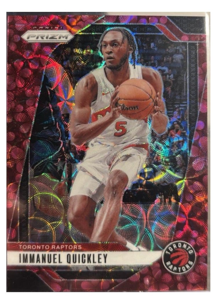 2024-25 Panini Prizm Base Set Immanuel Quickley #78 card
