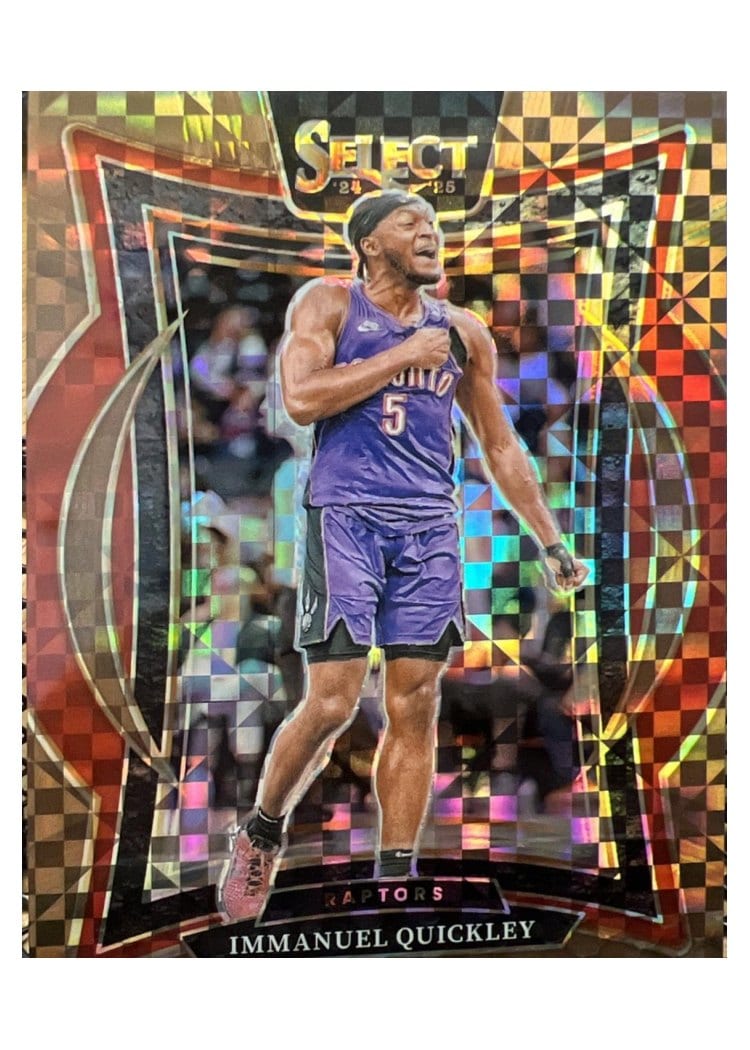 2024-25 Panini Select Base Set Immanuel Quickley #41 card