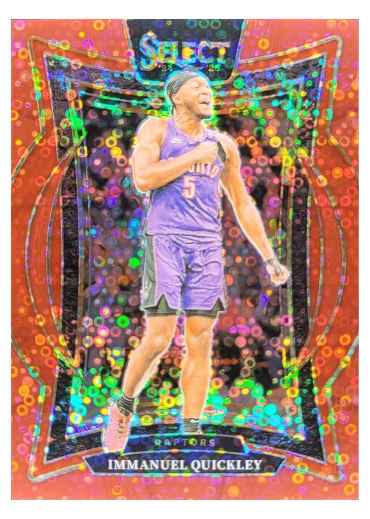 2024-25 Panini Select Base Set Immanuel Quickley #41 card