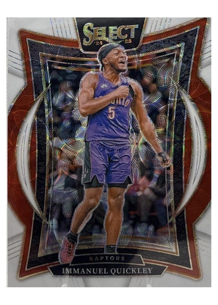 2024-25 Panini Select Base Set Immanuel Quickley #41 card