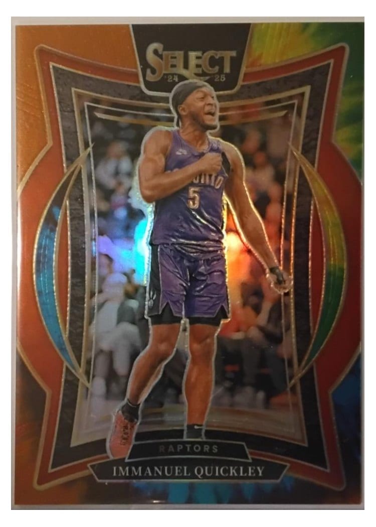 2024-25 Panini Select Base Set Immanuel Quickley #41 card