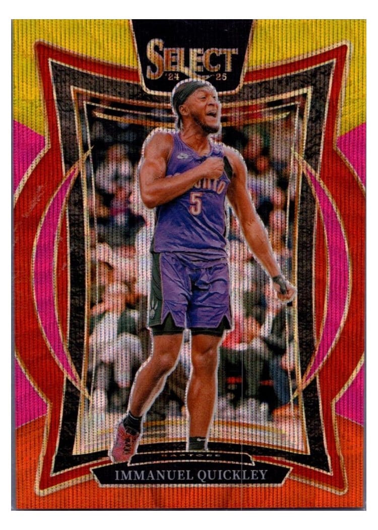 2024-25 Panini Select Base Set Immanuel Quickley #41 card