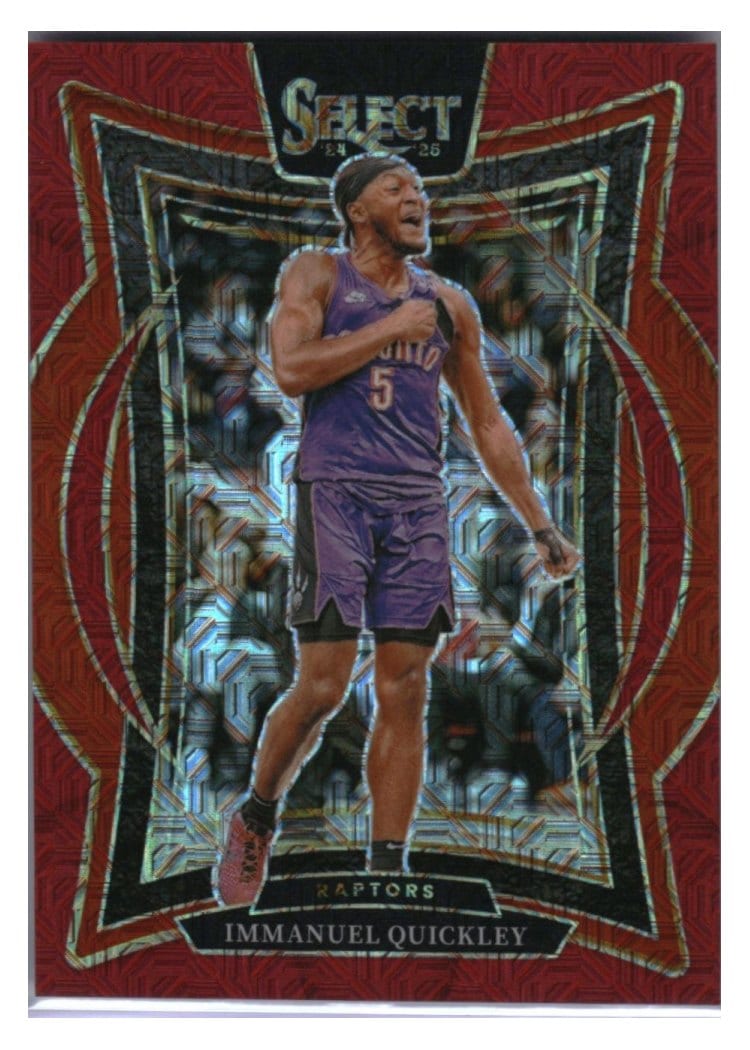 2024-25 Panini Select Base Set Immanuel Quickley #41 card