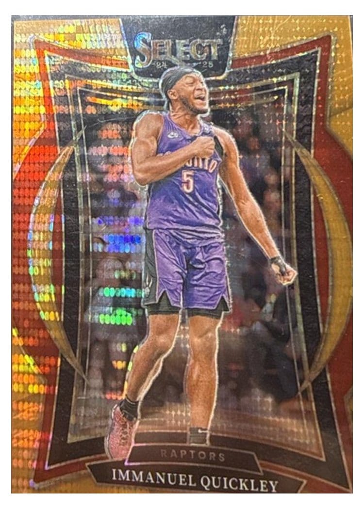 2024-25 Panini Select Base Set Immanuel Quickley #41 card