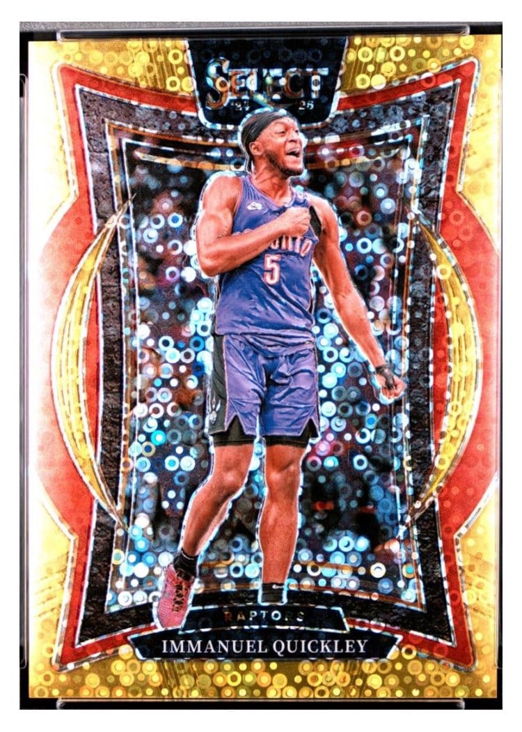 2024-25 Panini Select Base Set Immanuel Quickley #41 card