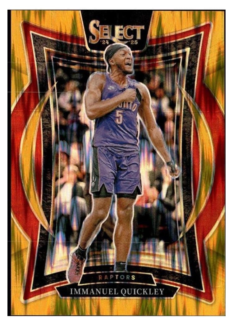 2024-25 Panini Select Base Set Immanuel Quickley #41 card
