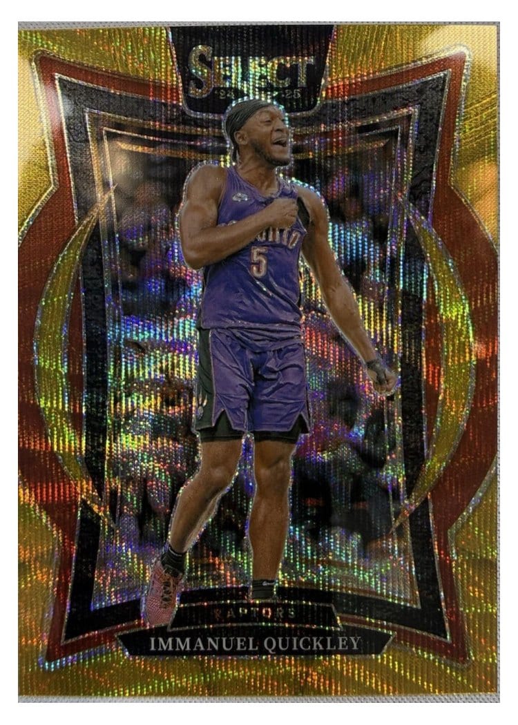 2024-25 Panini Select Base Set Immanuel Quickley #41 card
