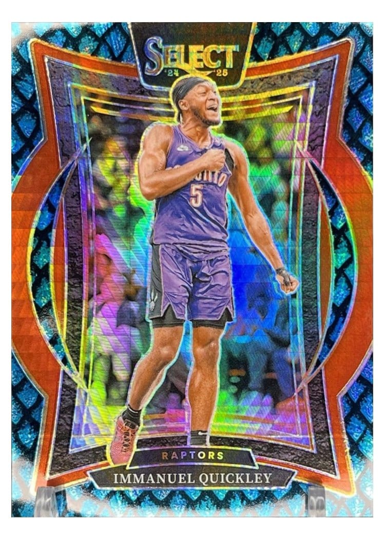2024-25 Panini Select Base Set Immanuel Quickley #41 card