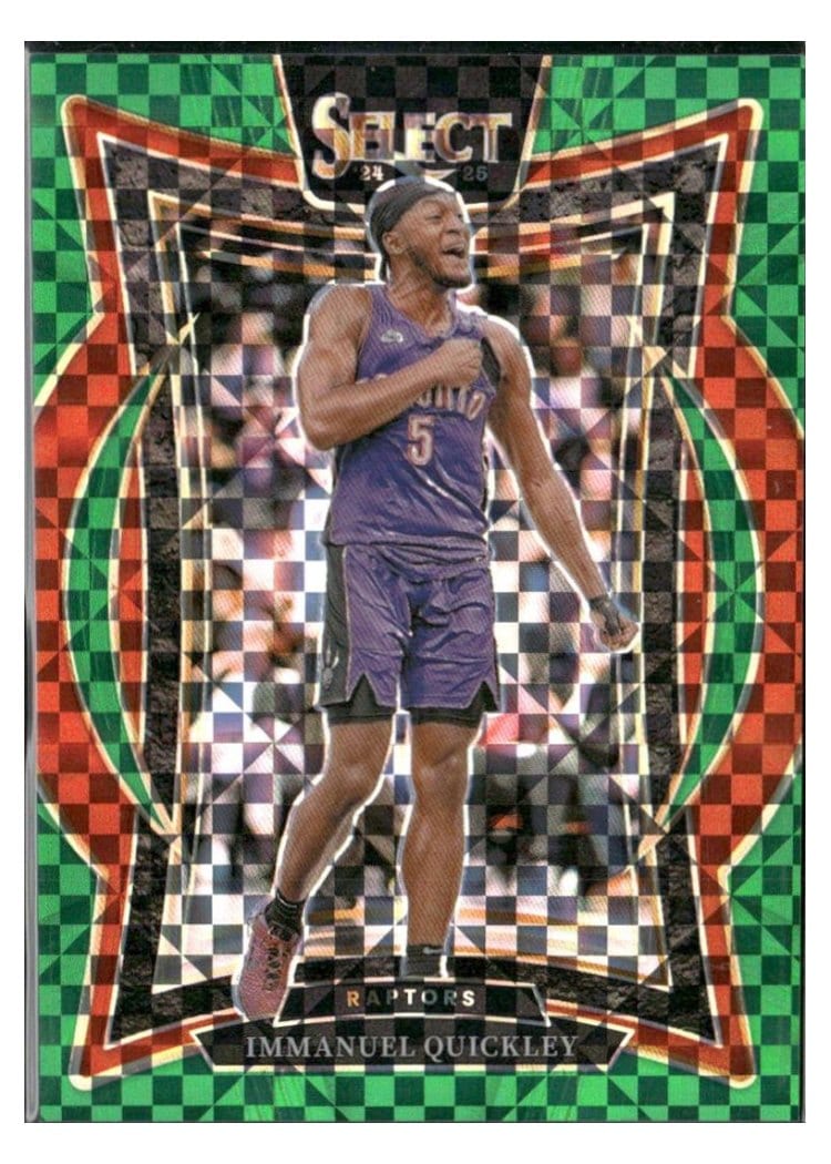 2024-25 Panini Select Base Set Immanuel Quickley #41 card