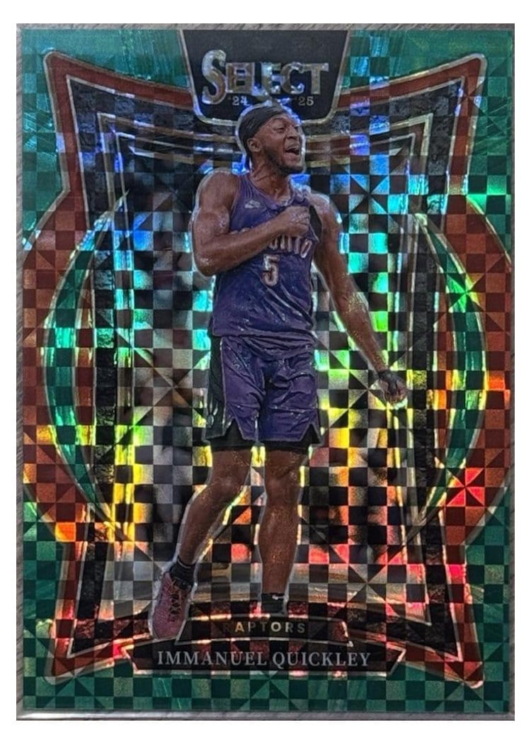 2024-25 Panini Select Base Set Immanuel Quickley #41 card