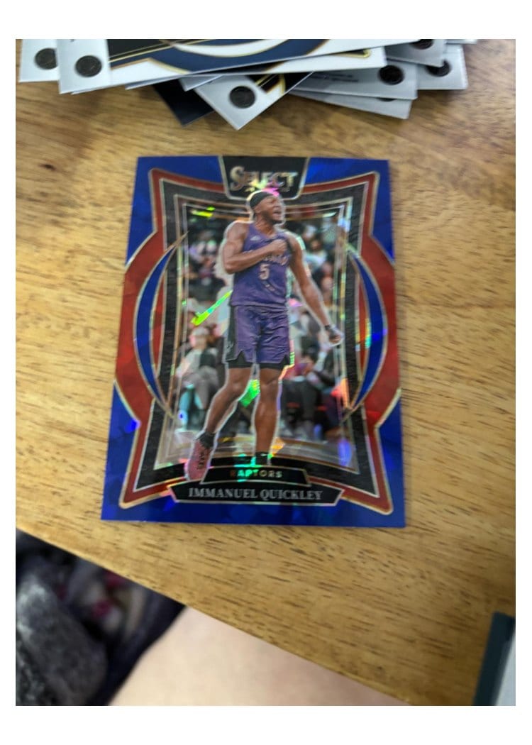 2024-25 Panini Select Base Set Immanuel Quickley #41 card