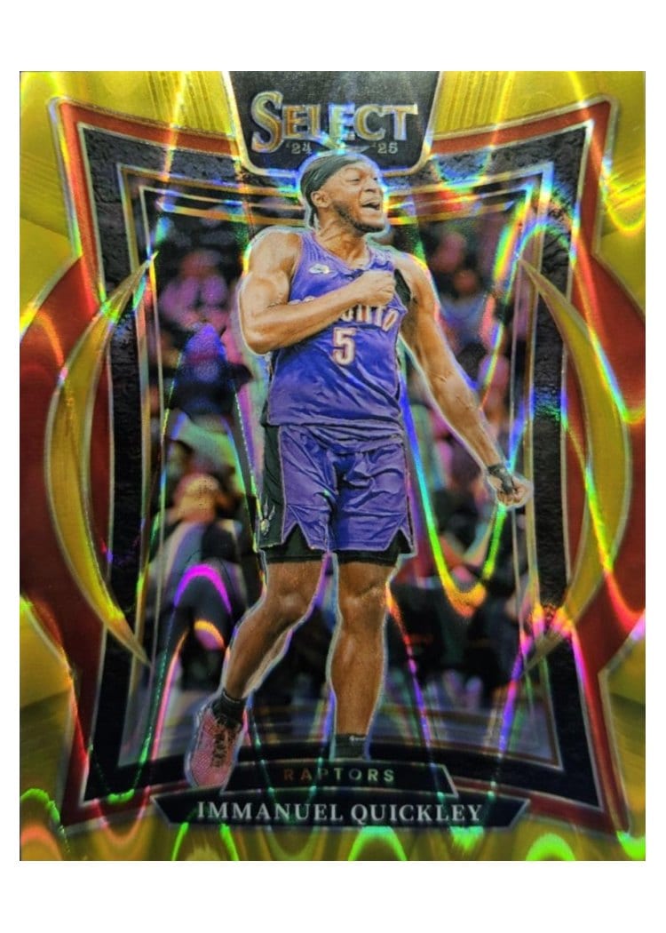 2024-25 Panini Select Base Set Immanuel Quickley #41 card