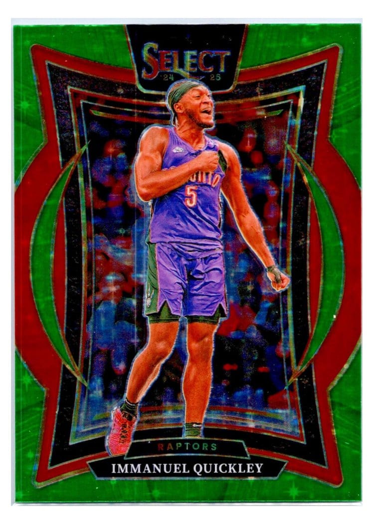 2024-25 Panini Select Base Set Immanuel Quickley #41 card