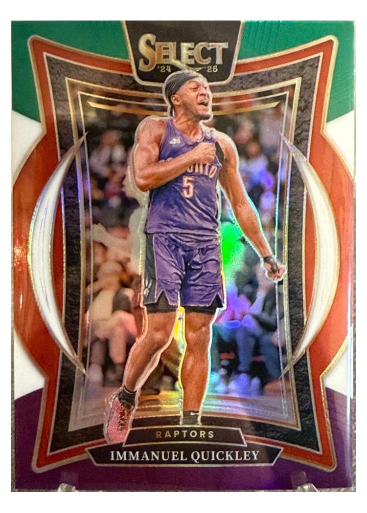 2024-25 Panini Select Base Set Immanuel Quickley #41 card