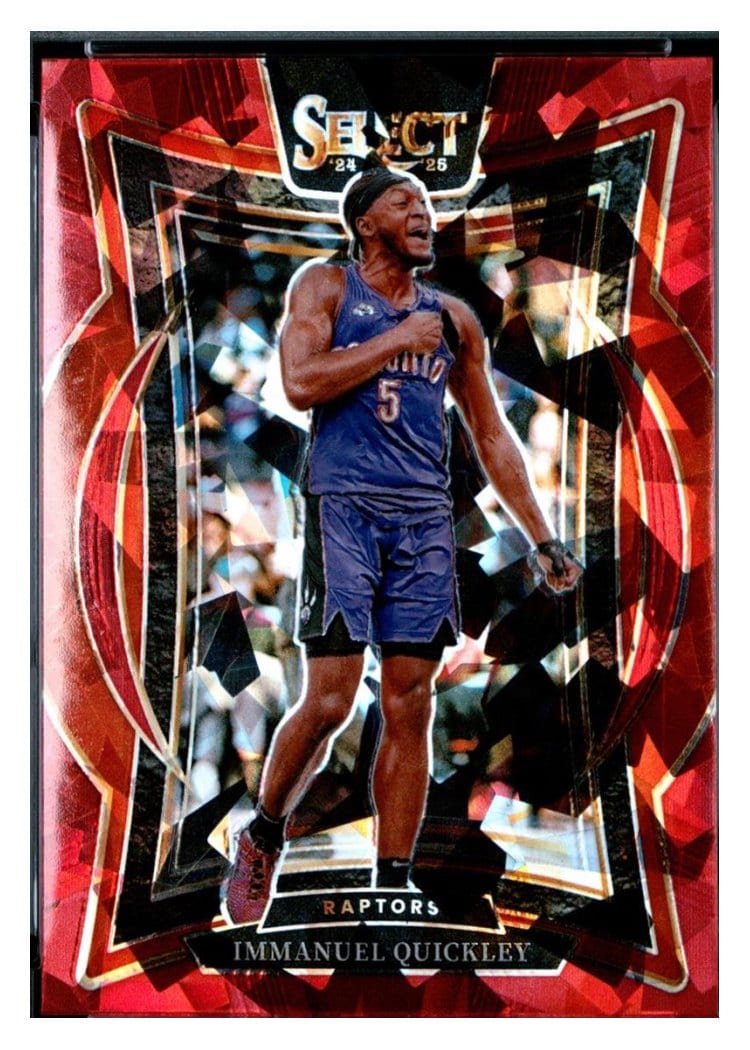2024-25 Panini Select Base Set Immanuel Quickley #41 card