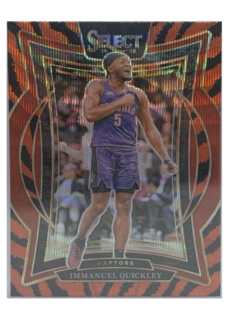 2024-25 Panini Select Base Set Immanuel Quickley #41 card