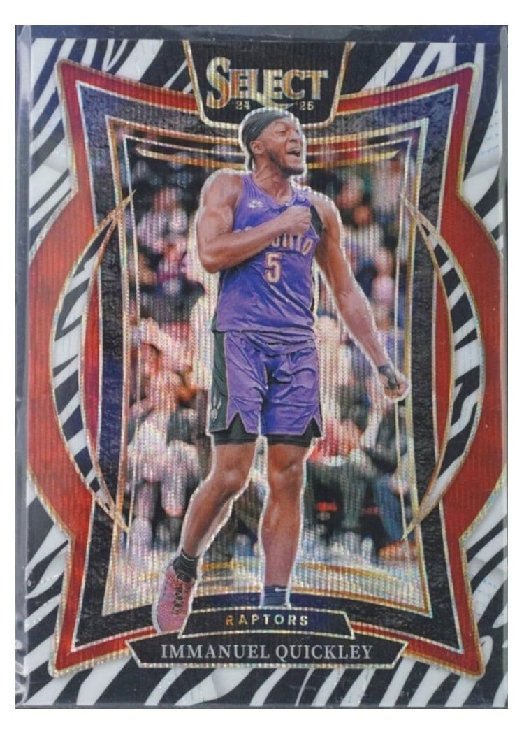 2024-25 Panini Select Base Set Immanuel Quickley #41 card