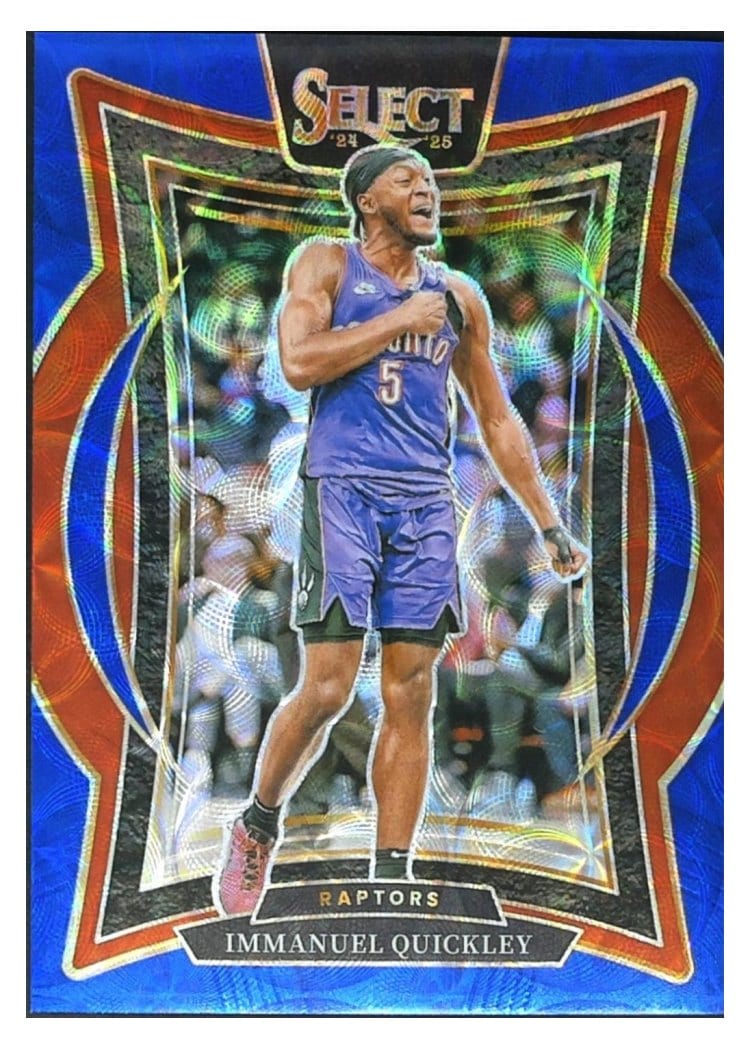 2024-25 Panini Select Base Set Immanuel Quickley #41 card