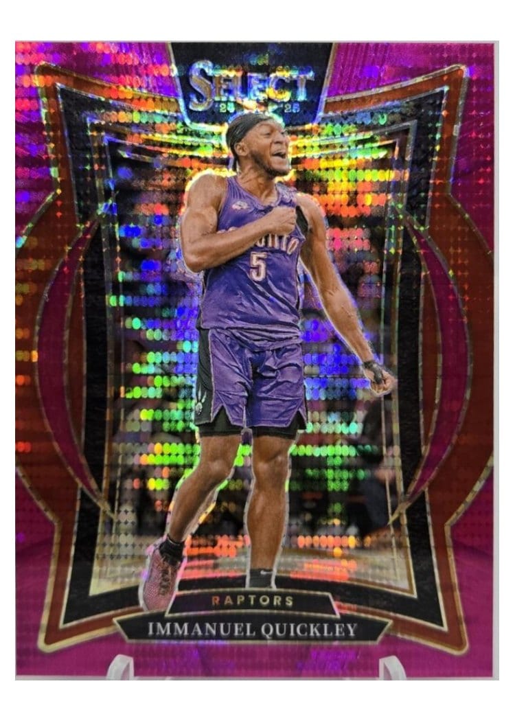 2024-25 Panini Select Base Set Immanuel Quickley #41 card
