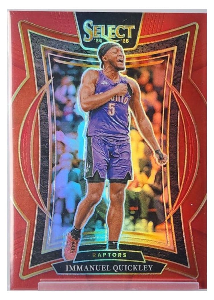 2024-25 Panini Select Base Set Immanuel Quickley #41 card