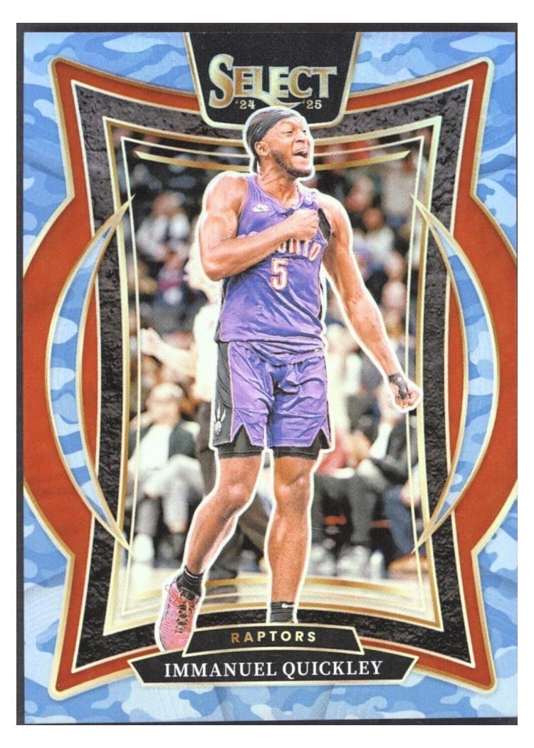 2024-25 Panini Select Base Set Immanuel Quickley #41 card