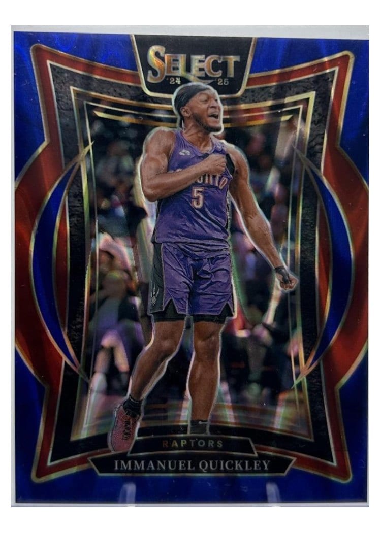 2024-25 Panini Select Base Set Immanuel Quickley #41 card