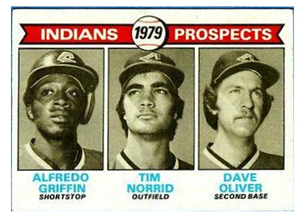 1979 Topps Indians 1979 Prospects #705 card
