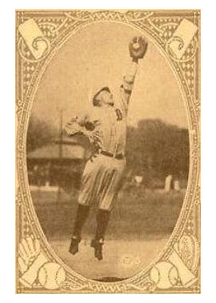 1922 E120 American Caramel Ira Flagstead card