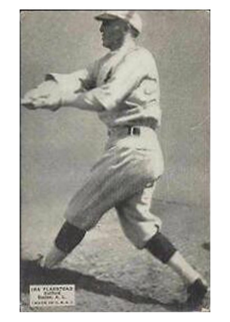 1925 Exhibits Ira Flagstead card