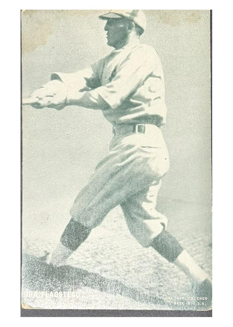 1926 Exhibits Ira Flagstead card