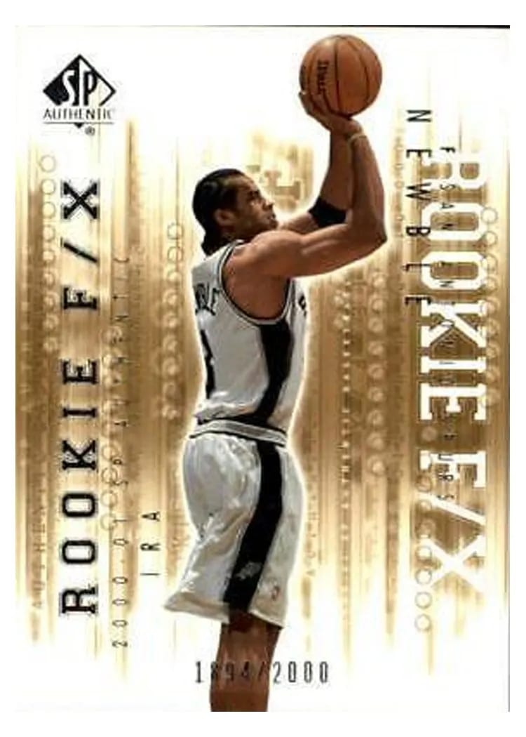 2000 SP Authentic Ira Newble #124 card