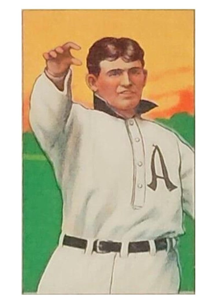 1909 T206 El Principe De Gales Ira Thomas card