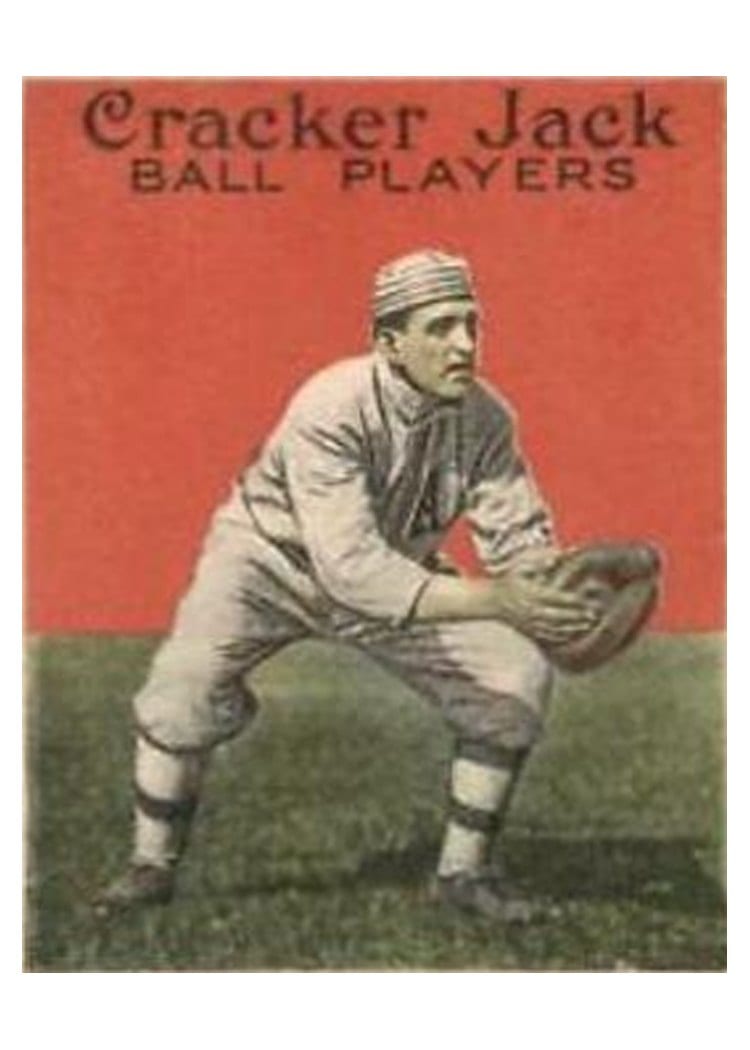 1915 Cracker Jack Ira Thomas #34 card