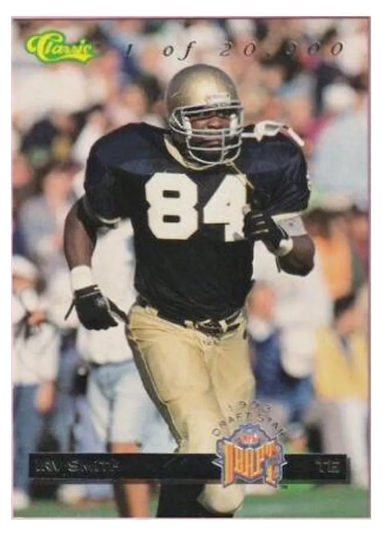1993 Classic Draft Stars Irv Smith #DS11 card