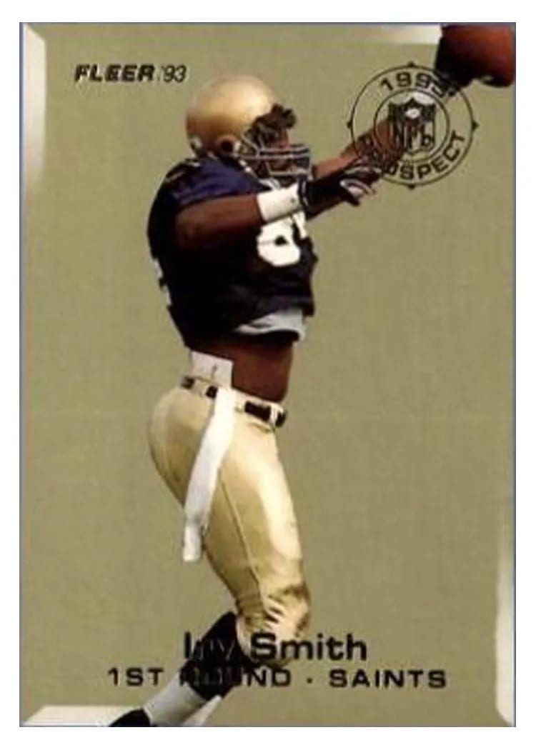 1993 Fleer Prospects Irv Smith #11 card