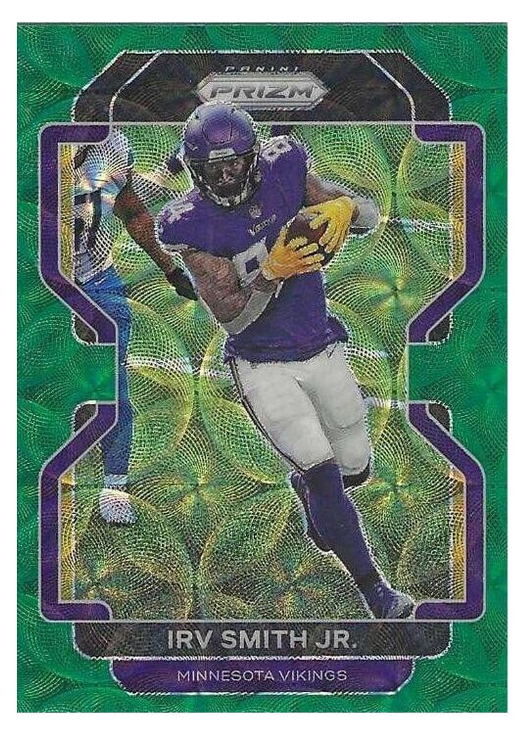 2021 Panini Prizm Base Set Irv Smith Jr. #127 card