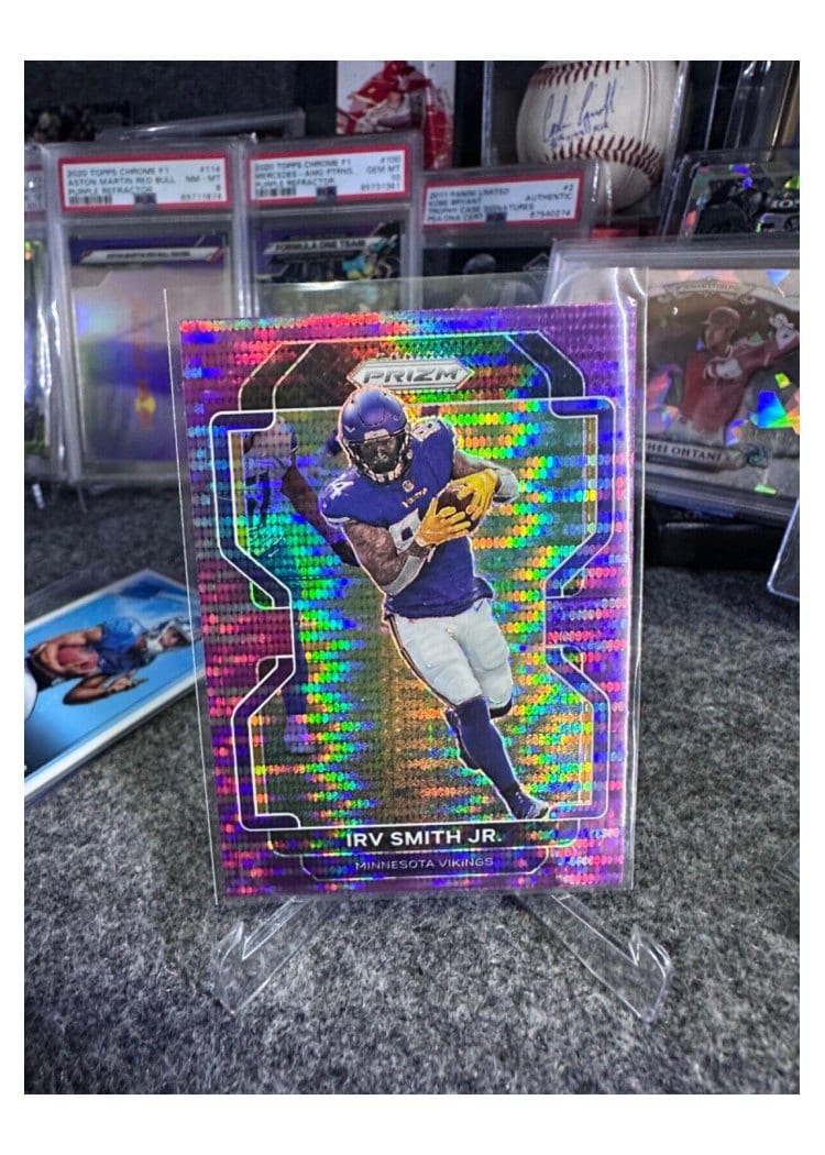 2021 Panini Prizm Base Set Irv Smith Jr. #127 card