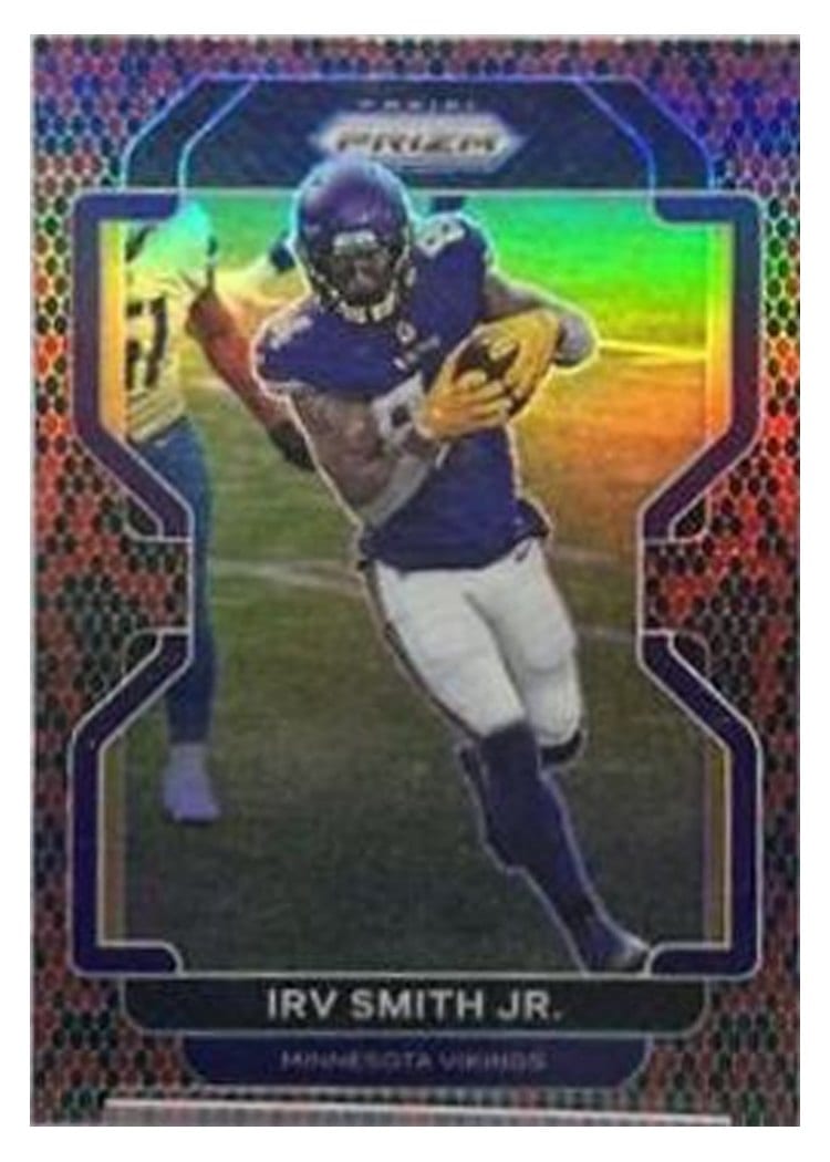 2021 Panini Prizm Base Set Irv Smith Jr. #127 card