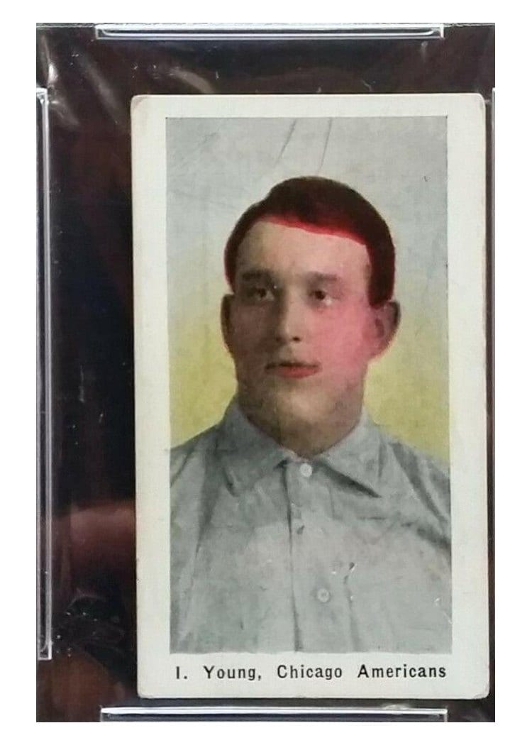 1911 M116 Sporting Life Irv Young card
