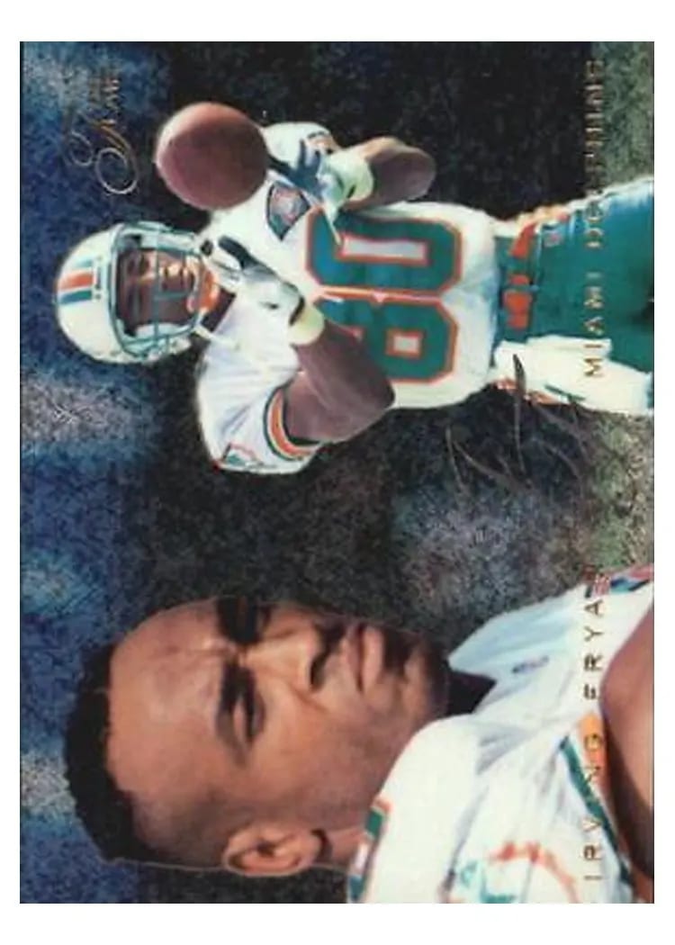 1995 Flair Irving Fryar #108 card